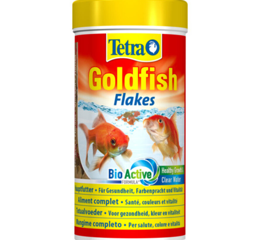 Visvoer goldfish vlokken 250 ml