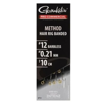 Gamakatsu Gamakatsu Hair Rig Banded 12-0.21mm 10cm
