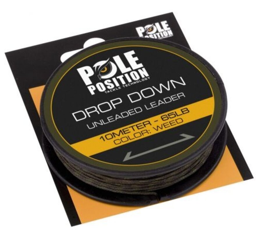 Pole Position Drop Down Unleaded Leader Weed 65lb 10m