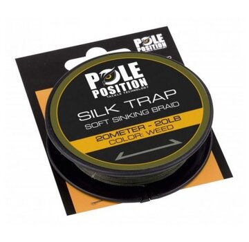 Pole Position Pole Position Silk Trap Sinking Braid 20lb Weed 20m