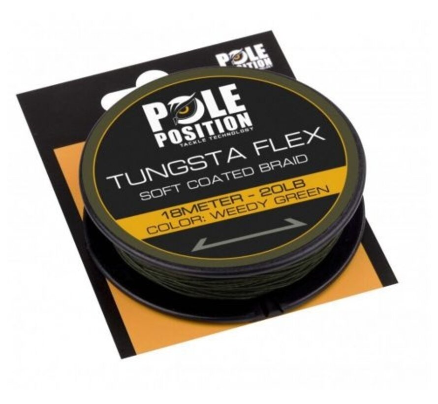 Pole Position Tungstaflex Weedy Green 20lb 18m