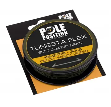 Pole Position Pole Position Tungstaflex Weedy Green 30lb 18m