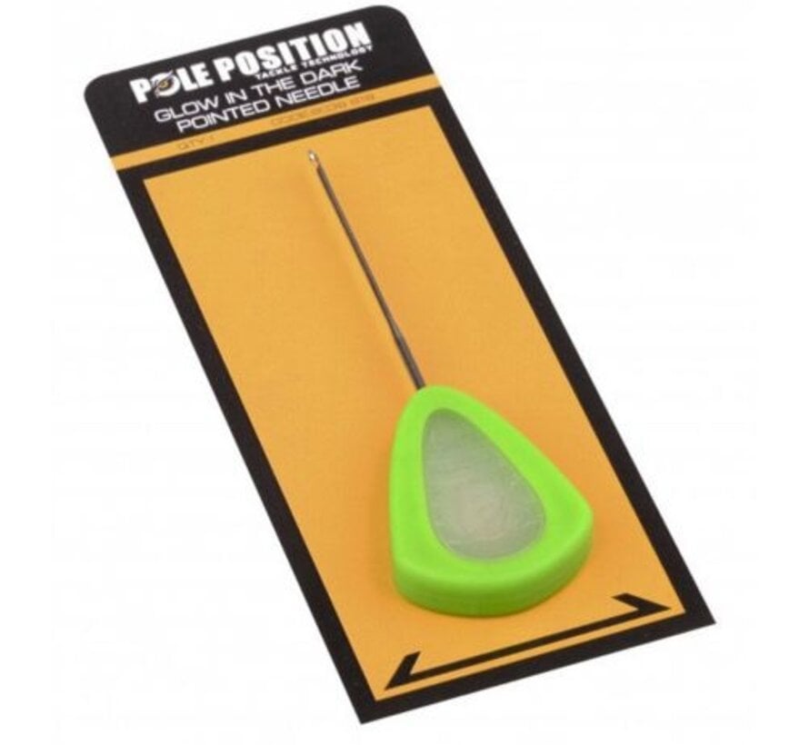 Pole Position Glow In The Dark Pointed Needle Green