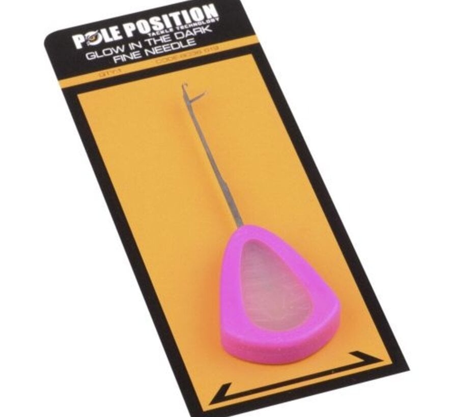 Pole Position Glow In The Dark Fine Needle Pink