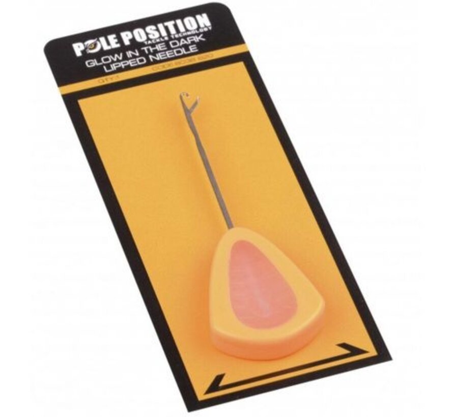 Pole Position Glow In The Dark Lipped Needle Orange