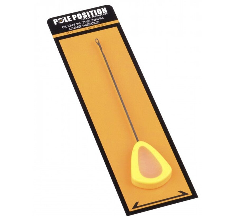 Pole Position Glow In The Dark Long Needle Yellow