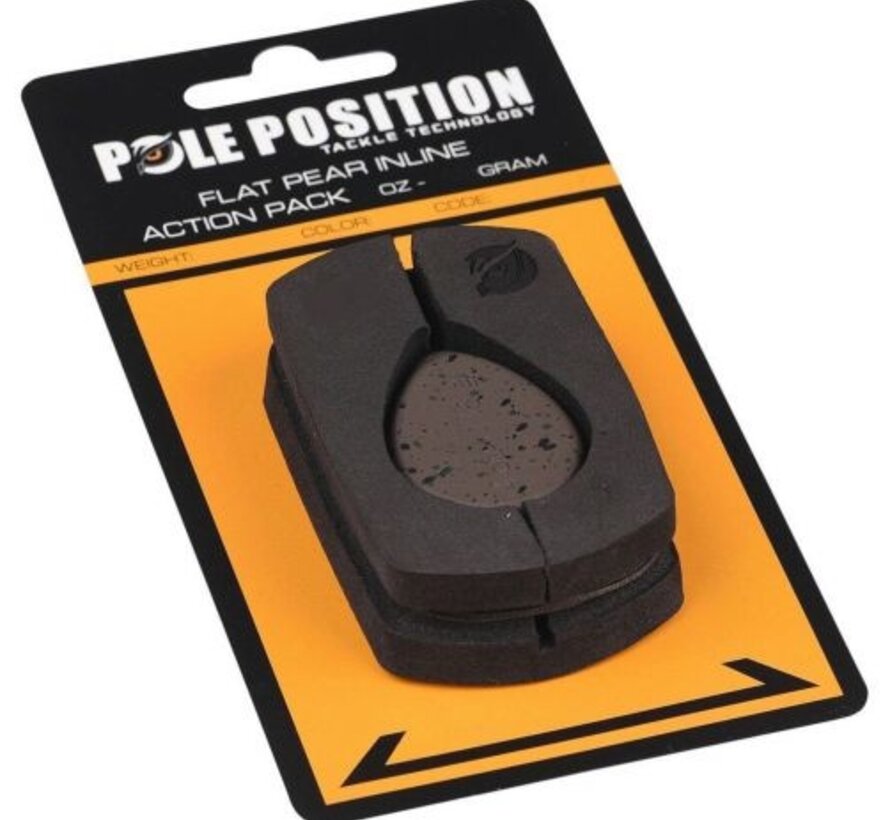 Pole Position Flat Pear Inline Action Pack 2.4oz-71gr