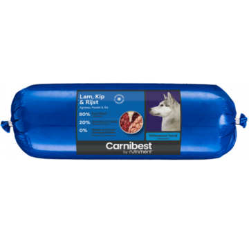 Carnibest Carnibest Lam, Kip & Rijst 500g