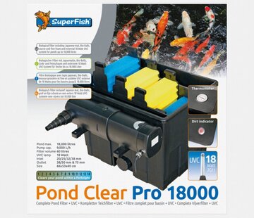 Superfish SuperFish Pond Clear Pro 18000