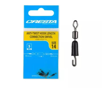 Cresta Cresta Hooklength Connection Swivel #14