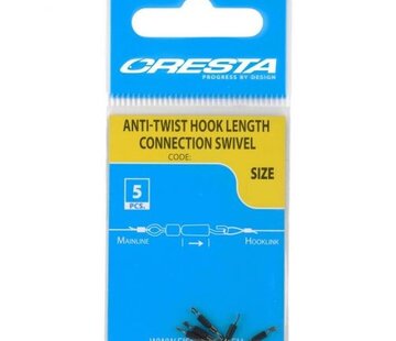 Cresta Cresta Hooklength Connection Swivel #12