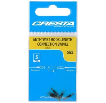 Cresta Cresta Hooklength Connection Swivel #12