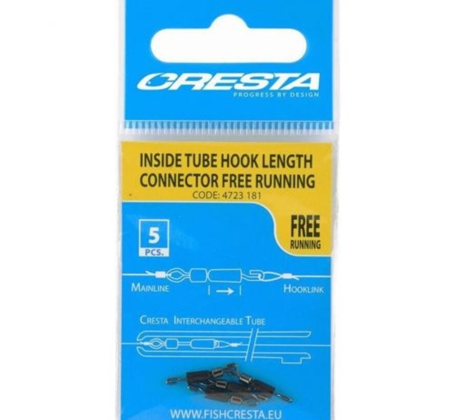 Cresta In-Tube Hook-L Cnct Free Run #10