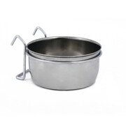 Beeztees Beeztees Coopcup Inox+Houder Hondenvoerbak 0,6L 12,5cm