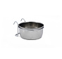 Beeztees Coopcup Inox+Houder Hondenvoerbak 0,6L 12,5cm