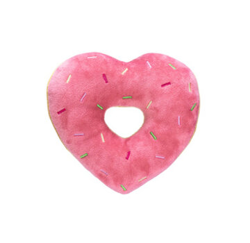 Beeztees Beeztees Hartje Pluche Roze 15x15x5cm