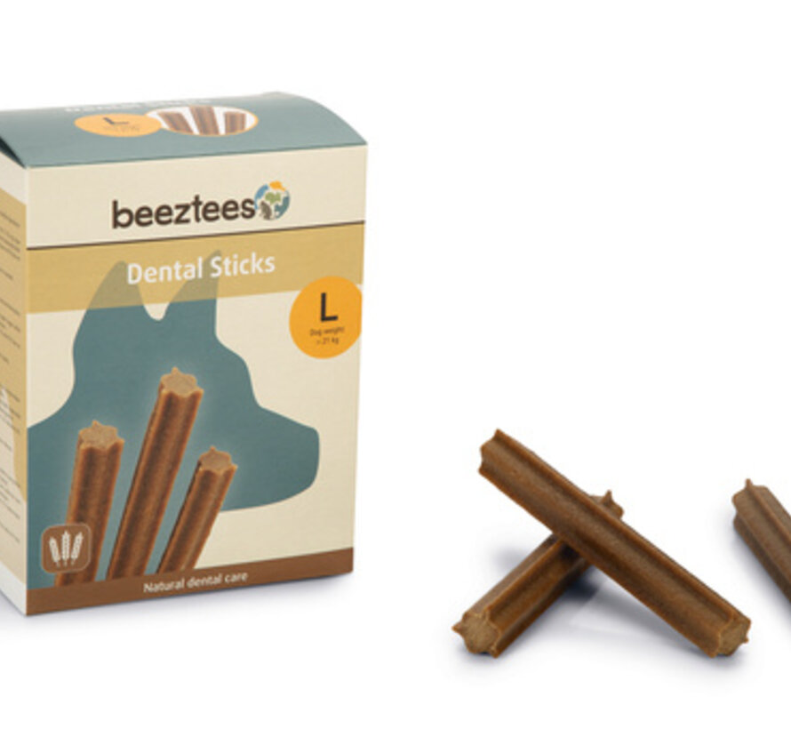 Beeztees Dental Sticks Maat L 28 Stuks