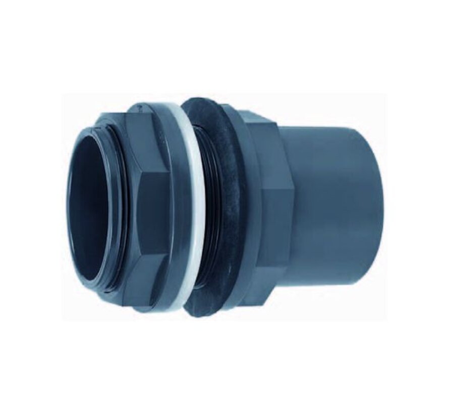 PVC tankdoorvoer 40/50 x 40mm 1¾