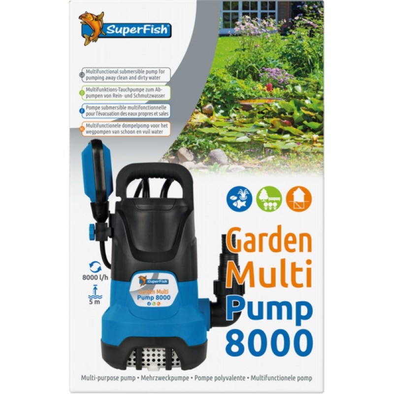 SuperFish Garden multi pomp 8000 - TOPSTORE | Voor mensen met passie