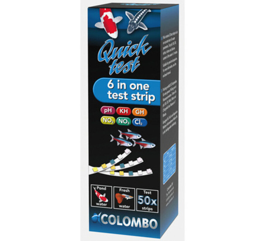 Colombo Quicktest 50 Strips Pond