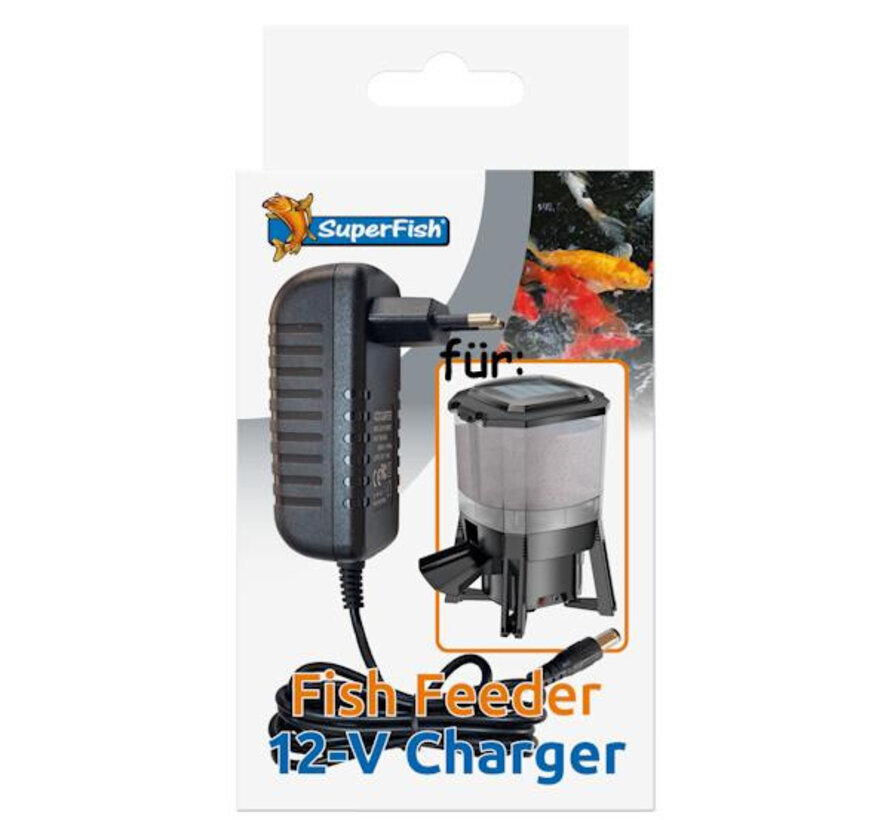 Superfish Fish Feeder 12-V Charger