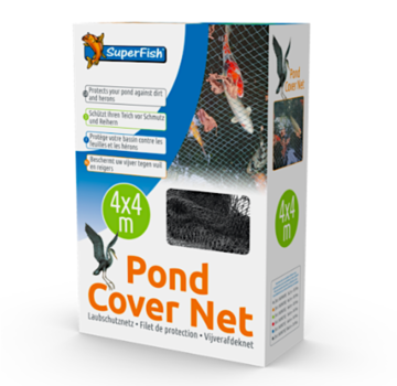 Superfish Superfish Vijverafdeknet 4 X 4M + 10 Pinnen