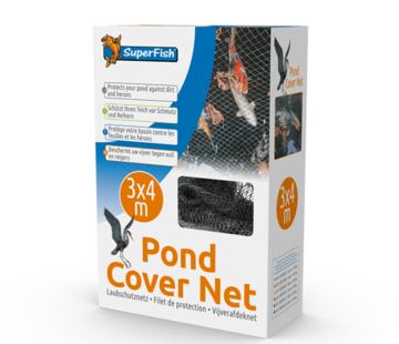 Superfish Superfish Vijverafdeknet 3 X 4M + 10 Pinnen