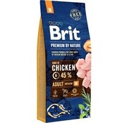Brit Premium By Nature Adult M 15kg