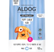Aldog Aldog Puppy/Junior Pork M/L 12kg