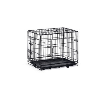Beeztees Beeztees Hondenbench 2 Deurs Zwart 62X44X50