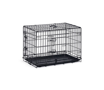 Beeztees Beeztees Hondenbench 2 Deurs Zwart 81X55X61
