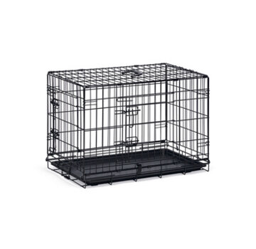 Beeztees Beeztees Hondenbench 2 Deurs Zwart 81X55X61