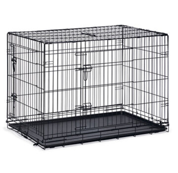 Beeztees Beeztees Hondenbench 2 Deurs Zwart 107X70X76