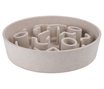 Designed by Lotte Designed by Lotte Anti Schrokbak Pom Beige - Hond (21cm)