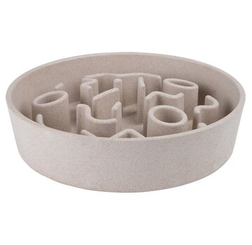 Designed by Lotte Designed by Lotte Anti Schrokbak Pom Beige - Hond (21cm)