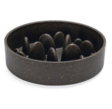 Beeztees Designed by Lotte Anti Schrokbak Pom Grijs - Hond (17cm)