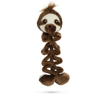 Beeztees Beeztees Luiaard Renzo Pluche Bruin 31x12,5x8cm
