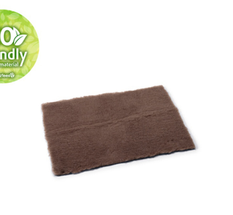Beeztees Eco Vetbed Rumax Hondenmat Bench Bruin 78x55cm
