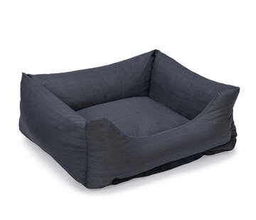 Beeztees Beeztees Ligbed Sofixa Hondenmand Antraciet 65x60x20cm