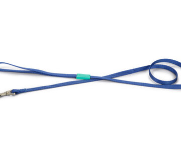 Beeztees Beeztees Uni Hondenriem Blauw 120 cm x 15mm