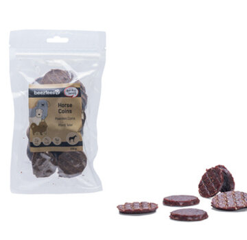 Beeztees Beeztees Paarden Coins Hondensnack 150gr