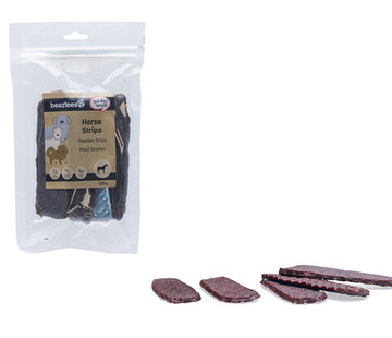 Beeztees Beeztees Paarden Strips Hondensnack 150gr