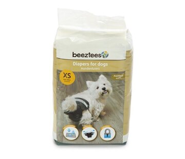 Beeztees Beeztees Hondenluier Zwart XS  22ST