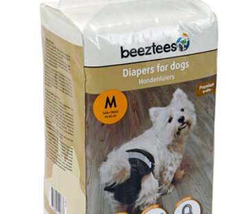 Beeztees Beeztees Hondenluier Zwart M 12ST