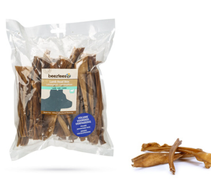 Beeztees lamskophuid Voordeel 300g