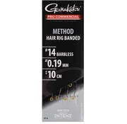 Gamakatsu Gamakatsu Method Hair Rig Banded Haak 14 barbless Lengte 10 cm Lijndikte 0.21mm