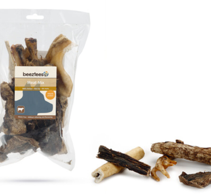 Beeztees Gedroogde Meat Mix 250g