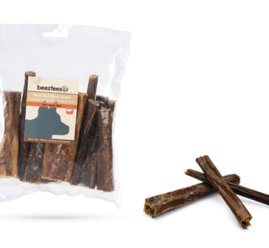 Beeztees Runderrookvlees Rond 200g