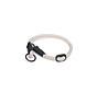 Beeztees Premium Parinca Hondenhalsband Rond Nylon Grijs 45x1cm