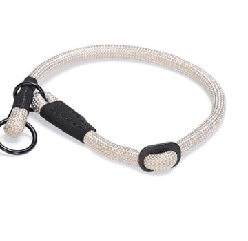 Beeztees Beeztees Premium Parinca Hondenhalsband Rond Nylon Grijs 55x1,2cm